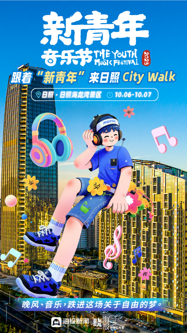 永信策略 AI视角丨跟着“新青年”来日照CityWalk~
